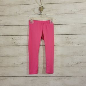 DOT DOT SMILE Baby Girl Solid Pink Buttery Soft Leggings Size 2T